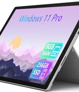 Microsoft Surface Pro 7+ Tablet, 12.3in(2736 x 1824) Touchscreen, Core i5-1135G7 2.4GHz, 8GB RAM, 256GB SSD, CAM, Windows 11 Pro(Renewed) | 12.3in(2736 x 1824), Core i5-1135G7 2.4GHz, 8GB RAM, 256GB SSD, CAM, Windows 11 Pro